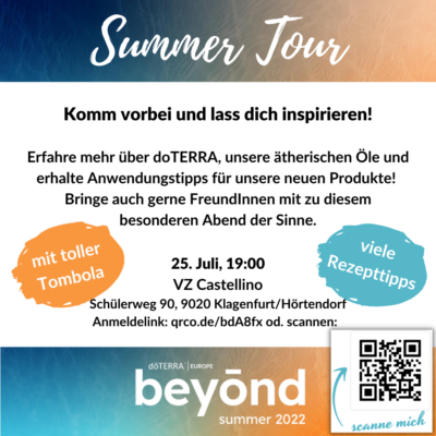 doTERRA Summer Tour in Klagenfurt - Oilbalance