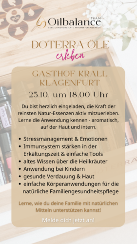 doTERRA Workshop Klagenfurt